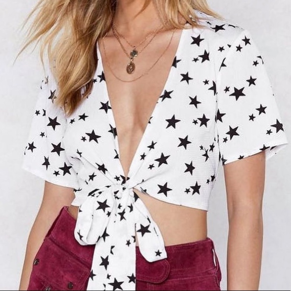 NASTY GAL star shirt